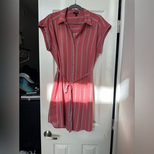 Express Botton Front Dress